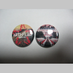 Anti Flag ,odznak 25mm, cena za 1ks  (počet kusov a konkrétny model napíšte v objednávke do rubriky KOMENTÁR)